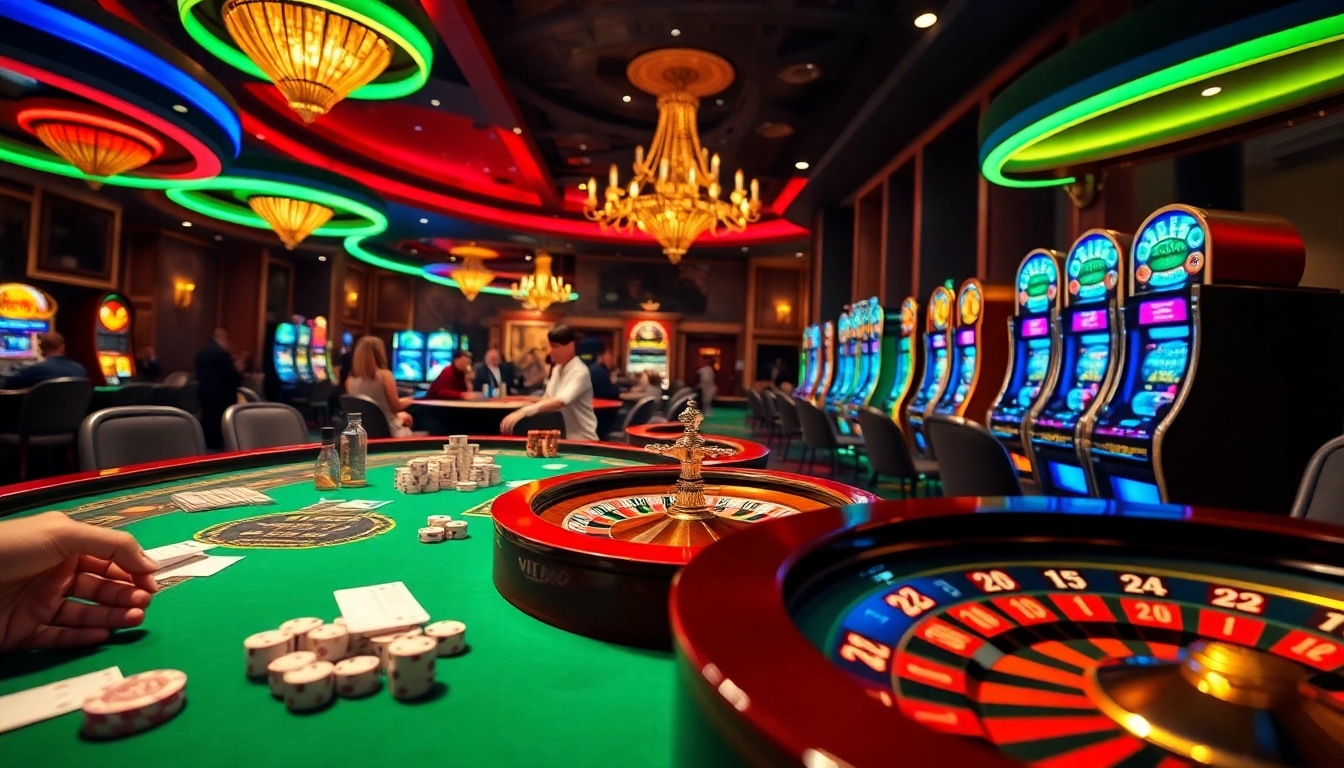 Immerse in online gaming at https://nk88.sa.com/ with vibrant casino atmosphere full of excitement.