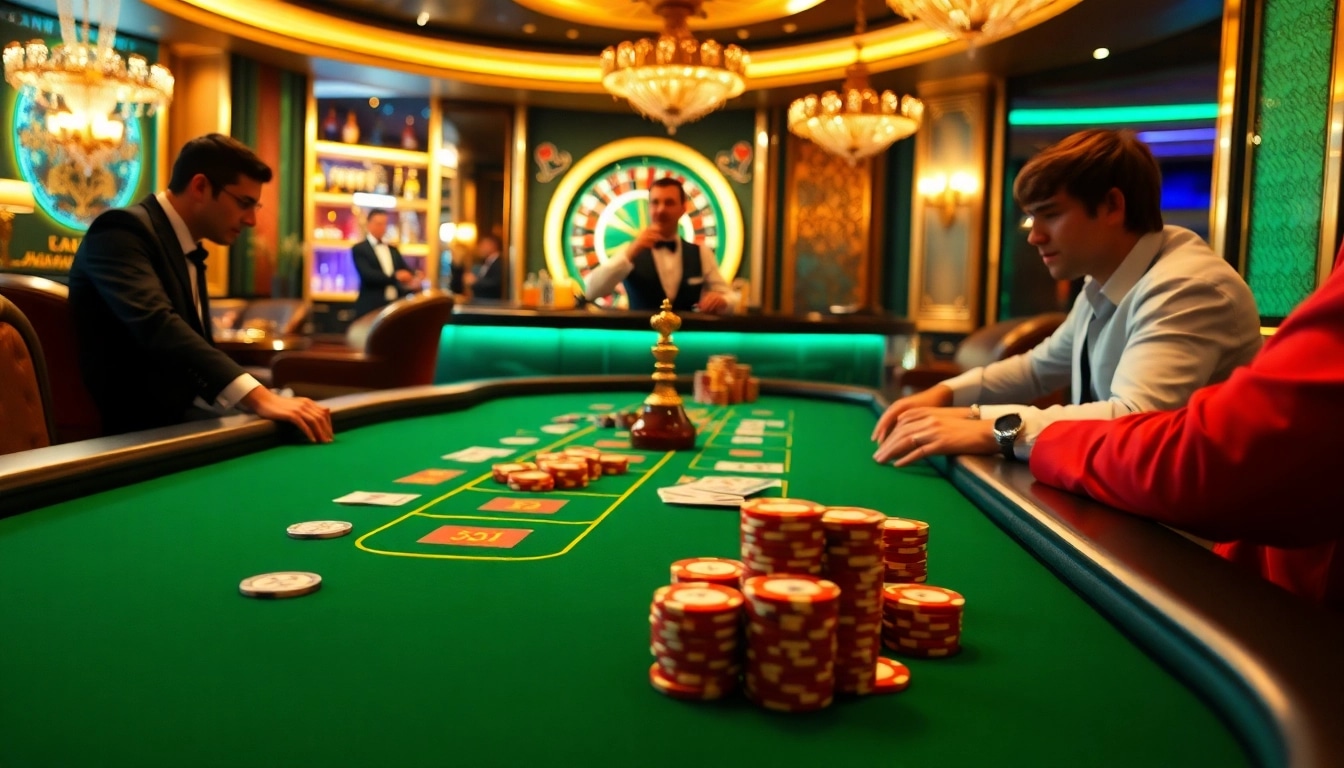 Experience the thrill of high-stakes poker at 58wwin's luxurious casino setting, capturing excitement and elegance.