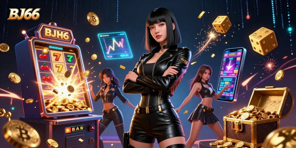 Experience thrilling wins at BJ66 with immersive gaming elements and vibrant casino action.