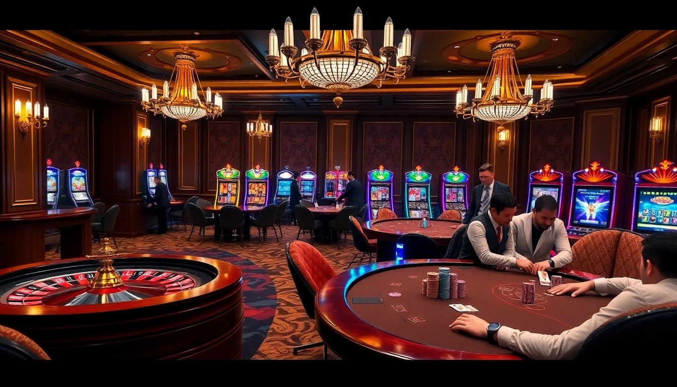 Experience the thrill of casino gaming at https://bem88.com with vibrant slot machines and high-stakes poker action.