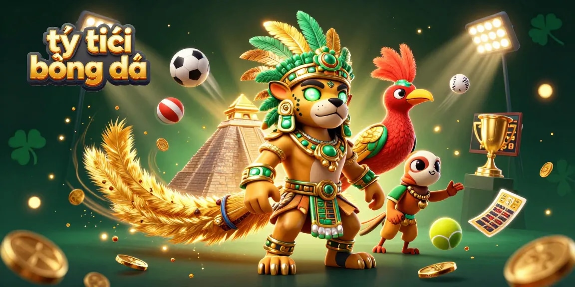 Engage with tỷ lệ bóng đá in a vibrant 3D sports betting scene, showcasing dynamic elements.