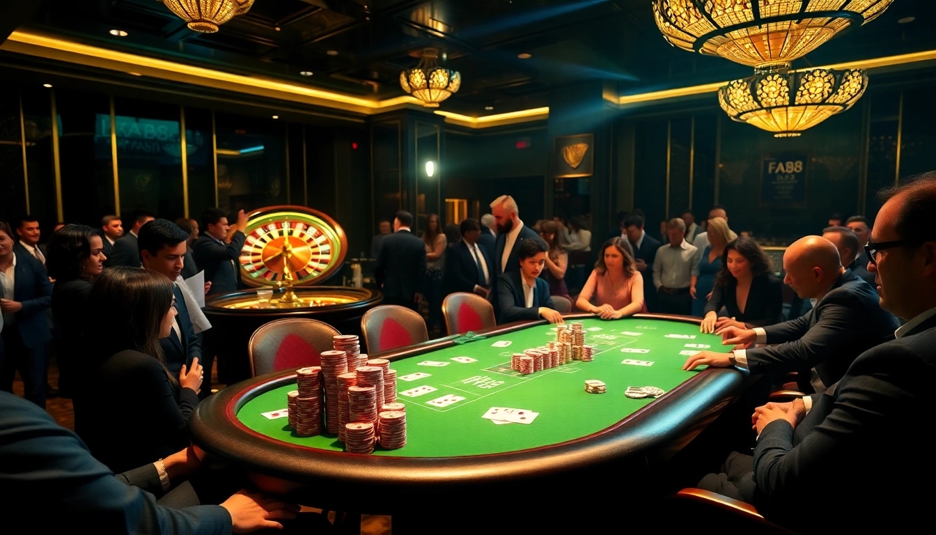 Experience the luxury of high-stakes gambling at FA 88 casino with elegant setups and exciting gameplay.
