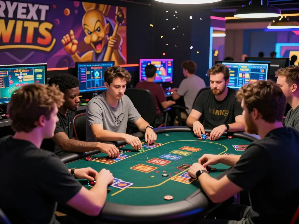 Exciting online gaming scene at Sun Win featuring players enjoying vivid graphics and promotional offers.