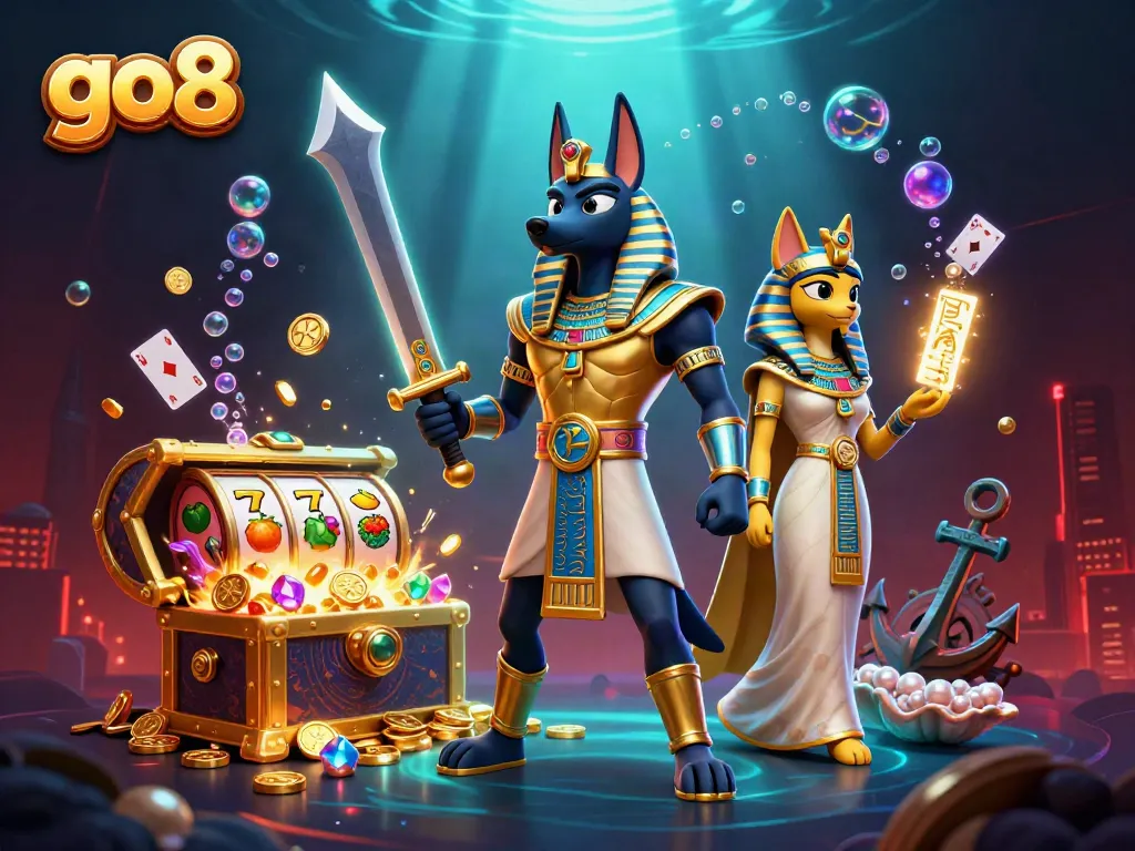 Experience winning strategies at go8 with a vibrant Egyptian theme and dynamic casino elements.