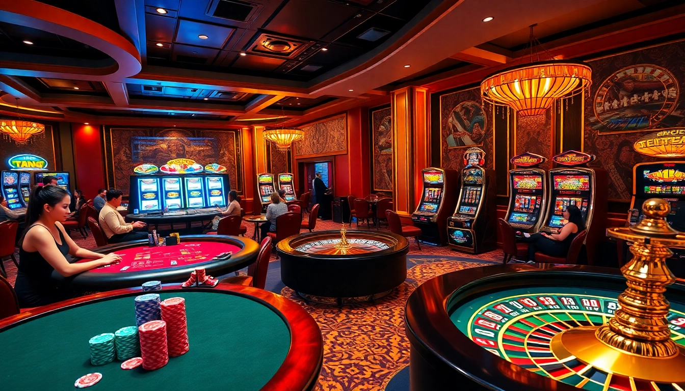 Experience the thrill of gambling at fun88 with vibrant casino tables and exciting gameplay.