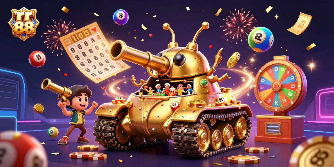 Experience the excitement of rr 88 as the golden beetle tank reveals a vibrant miniature casino.