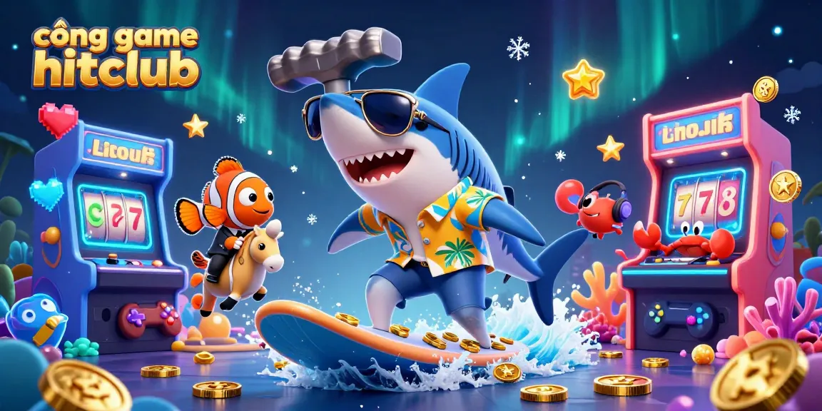 Experience thrilling gaming at cổng game hitclub with vibrant characters and immersive casino elements.