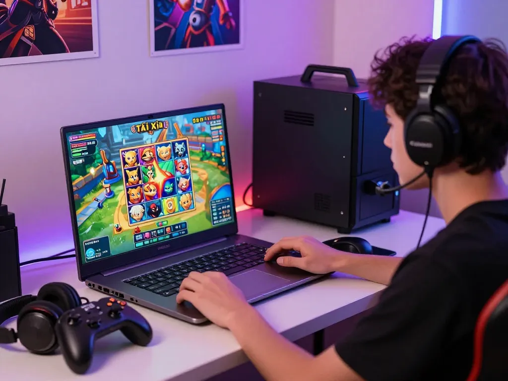 Engaging atmosphere of hitclub trực tuyến gaming with vibrant graphics and immersive gameplay.