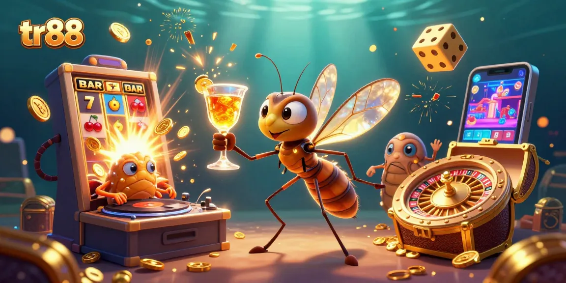 Play at tr88 to experience thrilling casino gaming with stunning visual elements and engaging mascots.