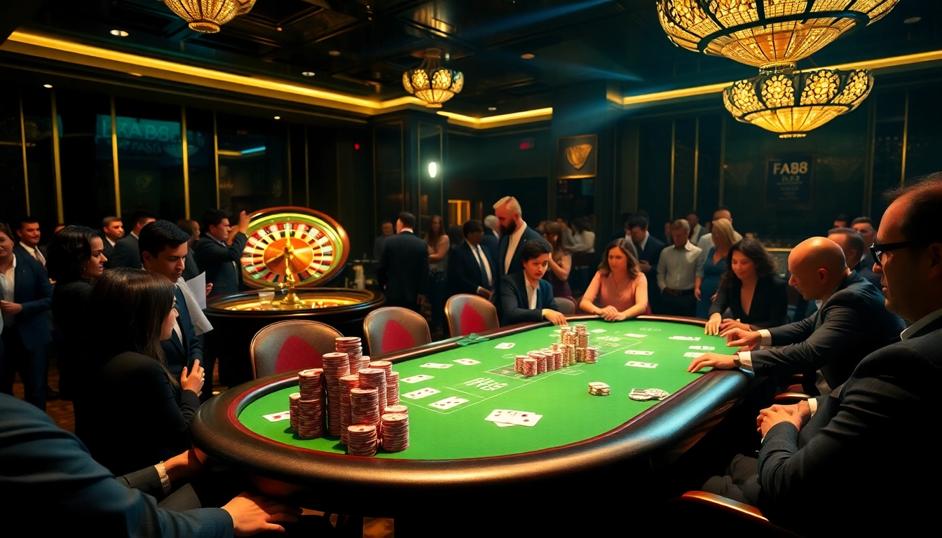 Experience the luxury of high-stakes gambling at FA 88 casino with elegant setups and exciting gameplay.