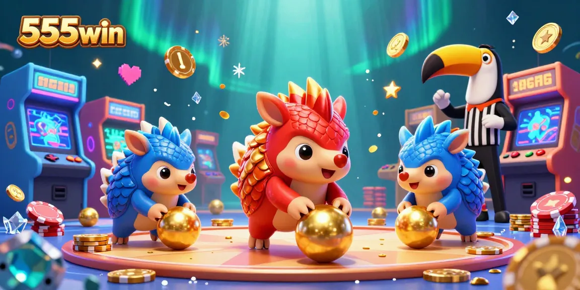 Engage with immersive casino experiences at 555win featuring exciting pangolin characters and vibrant gaming elements.
