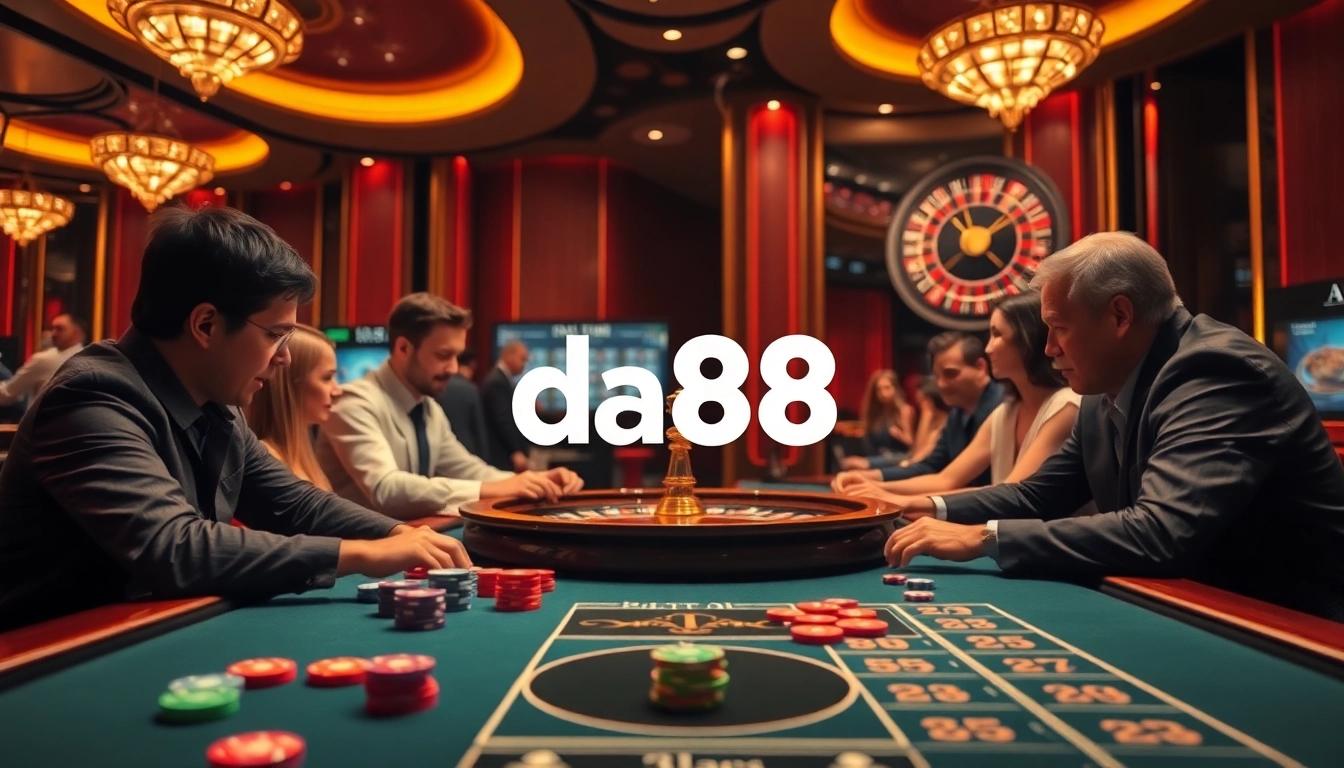 Experience the thrill of the casino with da88, featuring vibrant games and betting excitement.