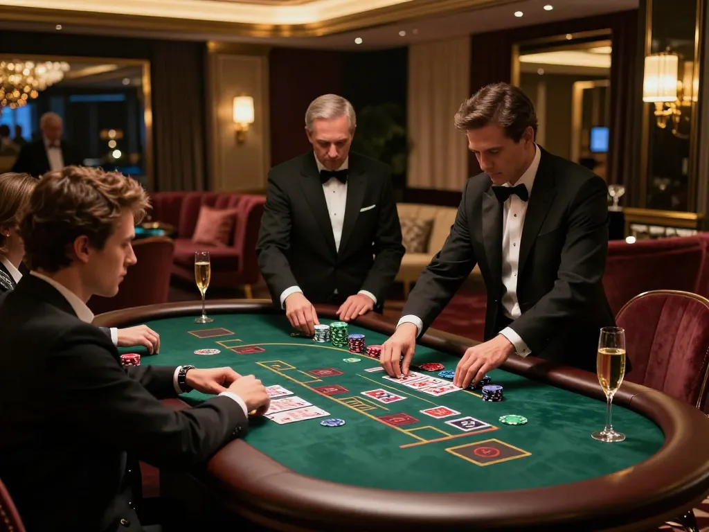 Join the iwin club for an exclusive blackjack experience in an upscale VIP room.